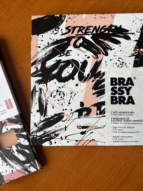 Brassy Bra Adhesive Bra + “That Little Extra.” NWT